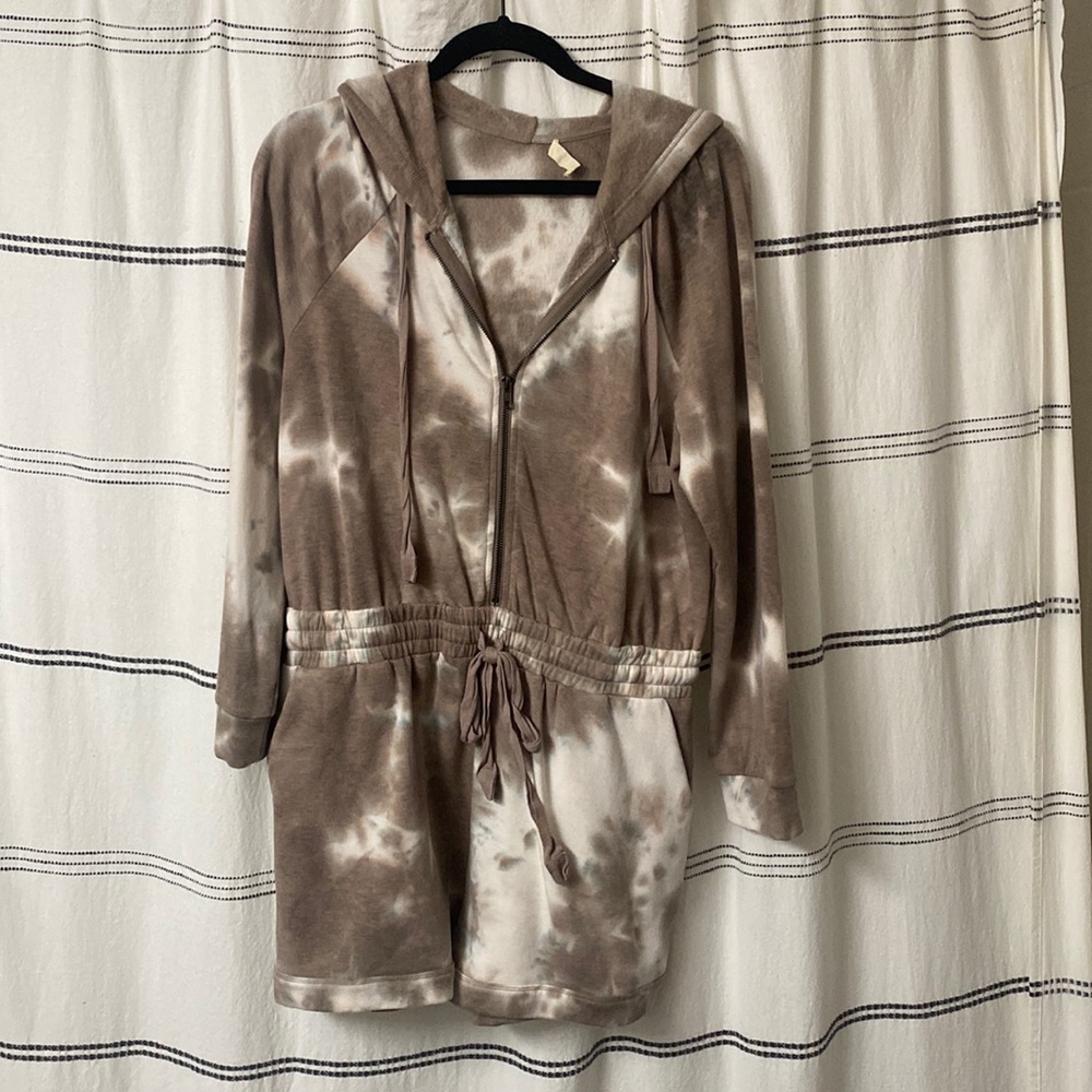 Worn once tie dye jumpsuit.